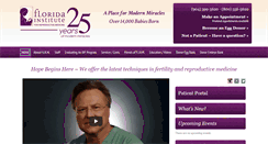 Desktop Screenshot of fertilityjacksonville.com